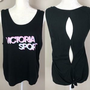 Victoria’s Secret Sport graphic open back tank